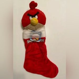 Angry Birds Christmas Plush Stocking, Red Bird
